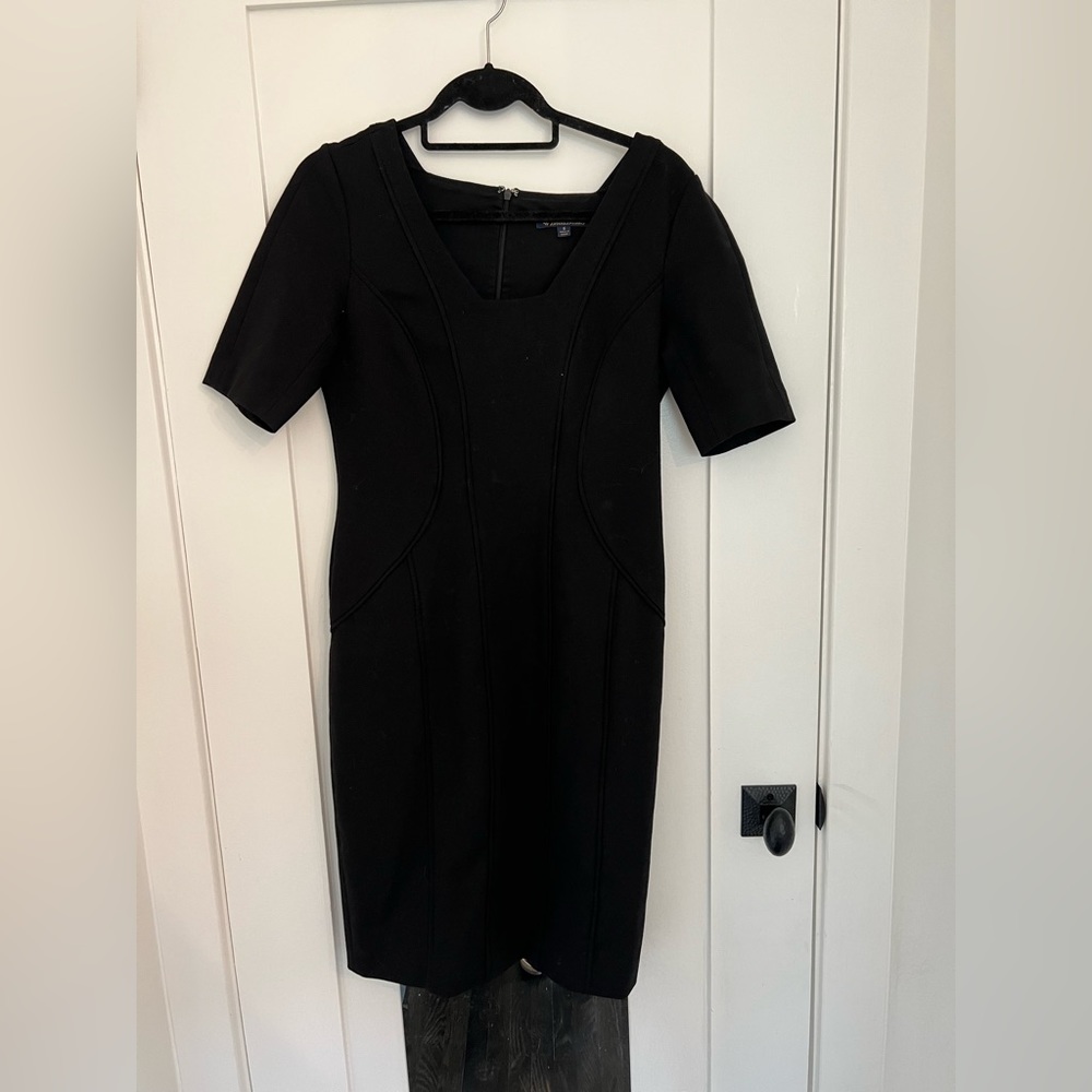Brooks Brothers Ponte Midi Dress